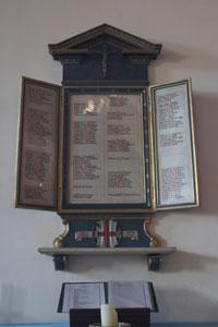 War Memorial All Saints Church, South Wimbledon